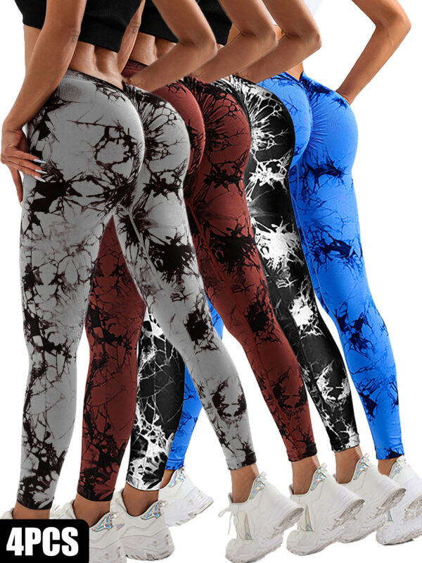 4 Pack Jada Scrunch Leggings