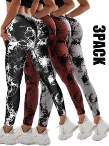 3-Pack Jada Scrunch Leggings