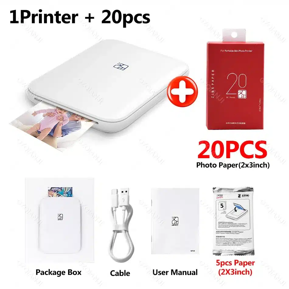 1Printer Add 20pcs