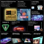 AI PowerTab 11 Pro Tablet – Powerful 11-Inch Android 15 Tablet with Octa-Core Processor & 7000 mAh Battery - Image 2