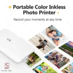 HPRT Portable Mini Mobile Pocket Printer – Compact Wireless Photo Printer with ZINK Technology for 2×3 Inch Color Photos - Image 2