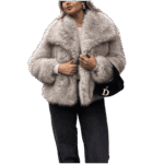 Fur coat for women at Thrive Store, stylish winter fashion.