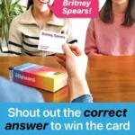 Britney Spears Thrive Store promotional image with game card.