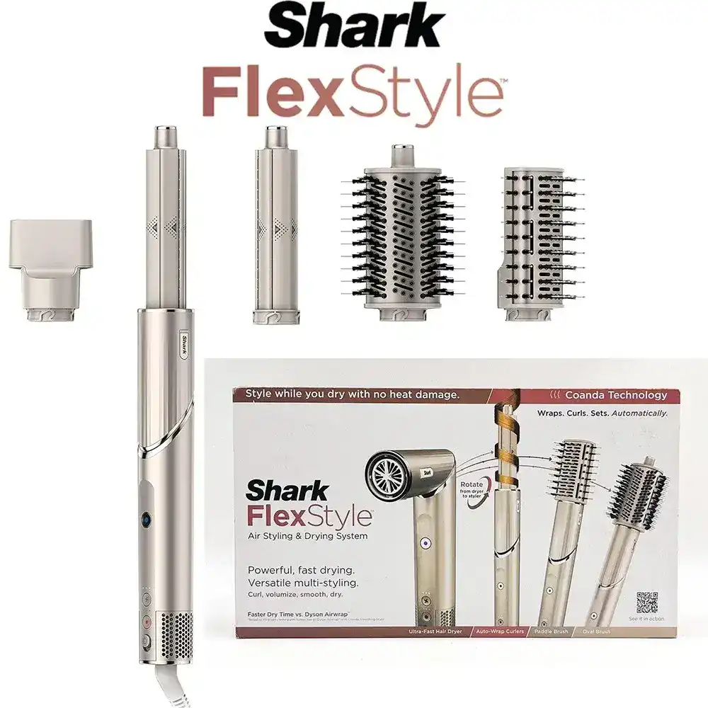 Shark FlexStyle Hair Styling & Drying System Shark FlexStyle hair dryer