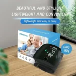 1. Compact and lightweight digital blood pressure monitor, 110g, for easy home use.