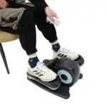 Blue 60w Under Desk Elliptical Machine Portable Trainer - Image 5