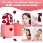 Ice Face Roller - Reusable Silicone Mold for Cold Therapy Skin Care - Image 3
