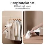 1800W Handheld Steam Iron – Touch Screen Garment Steamer - Image 4