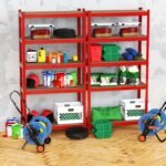 5-Tier Heavy Duty Shelf Racking - Close Up
