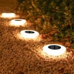 Solar Ground Lights — 14LED Waterproof Garden Pathway Lights (1 or 4 Pack)