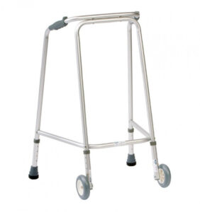 Wheeled walking frame